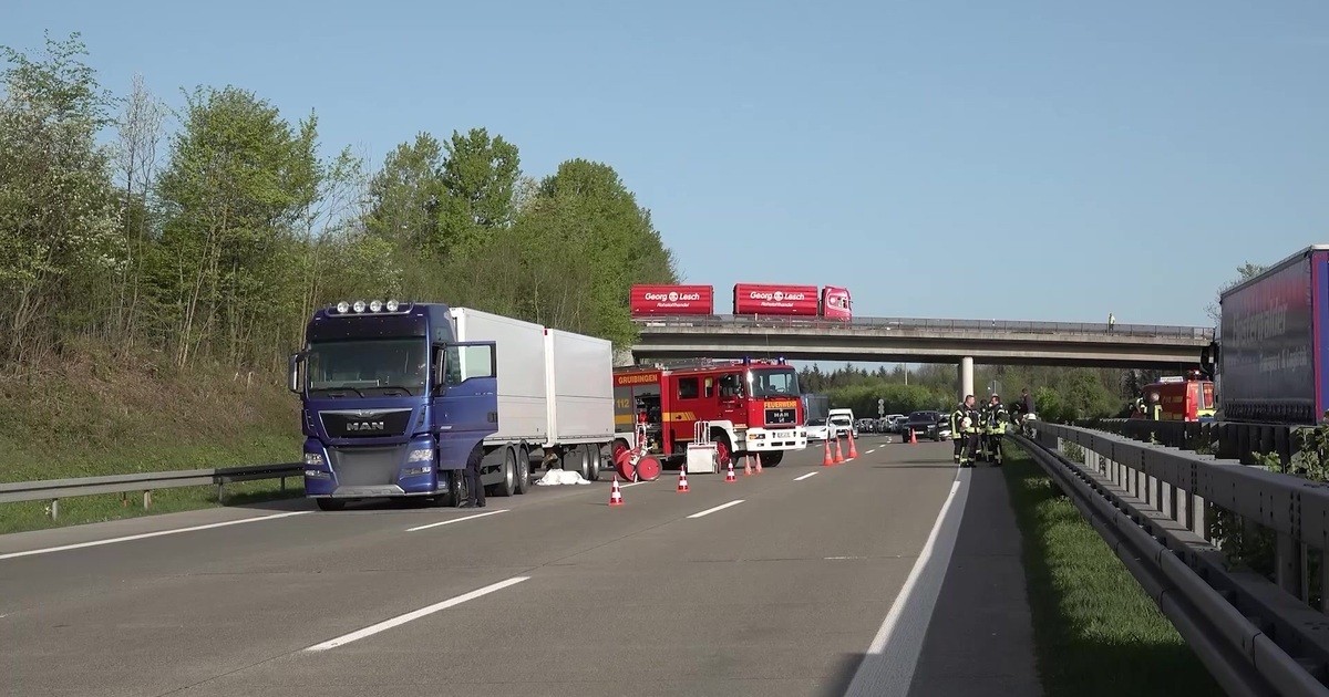 Toter bei Verkehrsunfall auf A8 | Regio TV